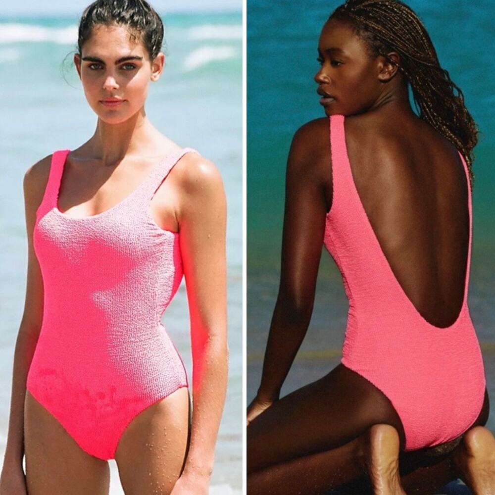 NWT Free People Backless One Piece Swimsuit in Pink